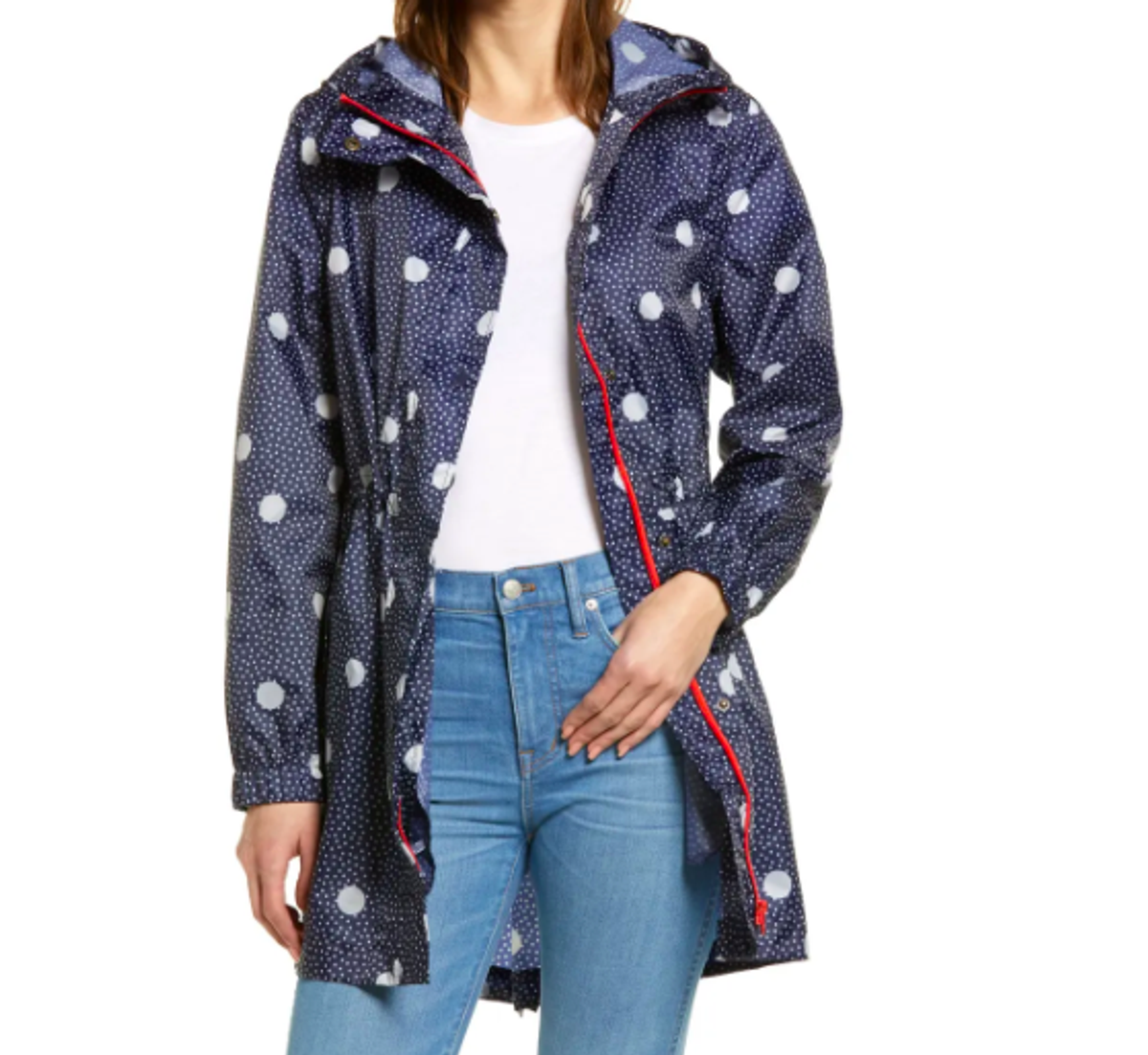 Joules Golightly Print Raincoat indy100