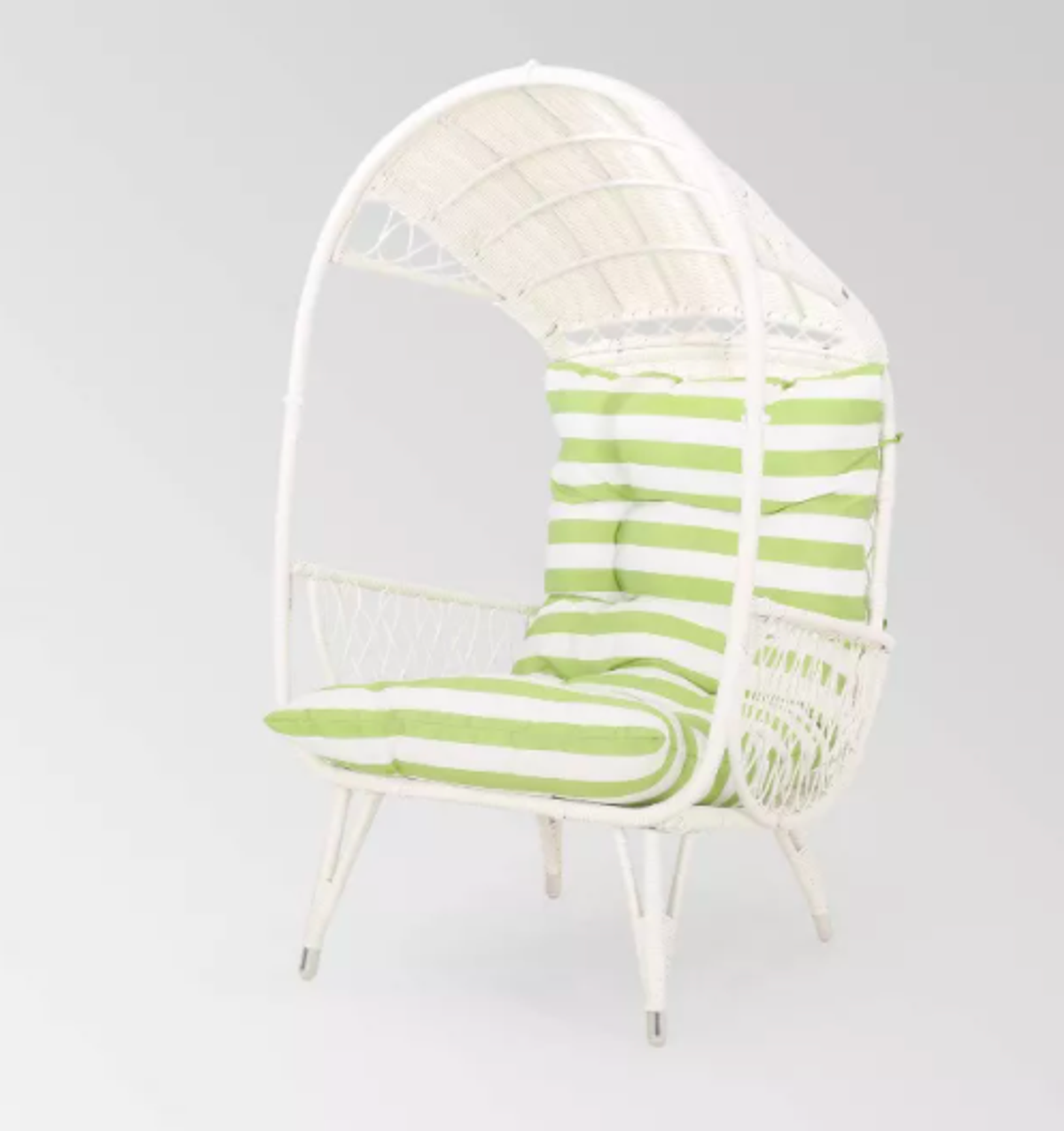 Malia Wicker Standing Basket Chair Christopher Knight Home indy100