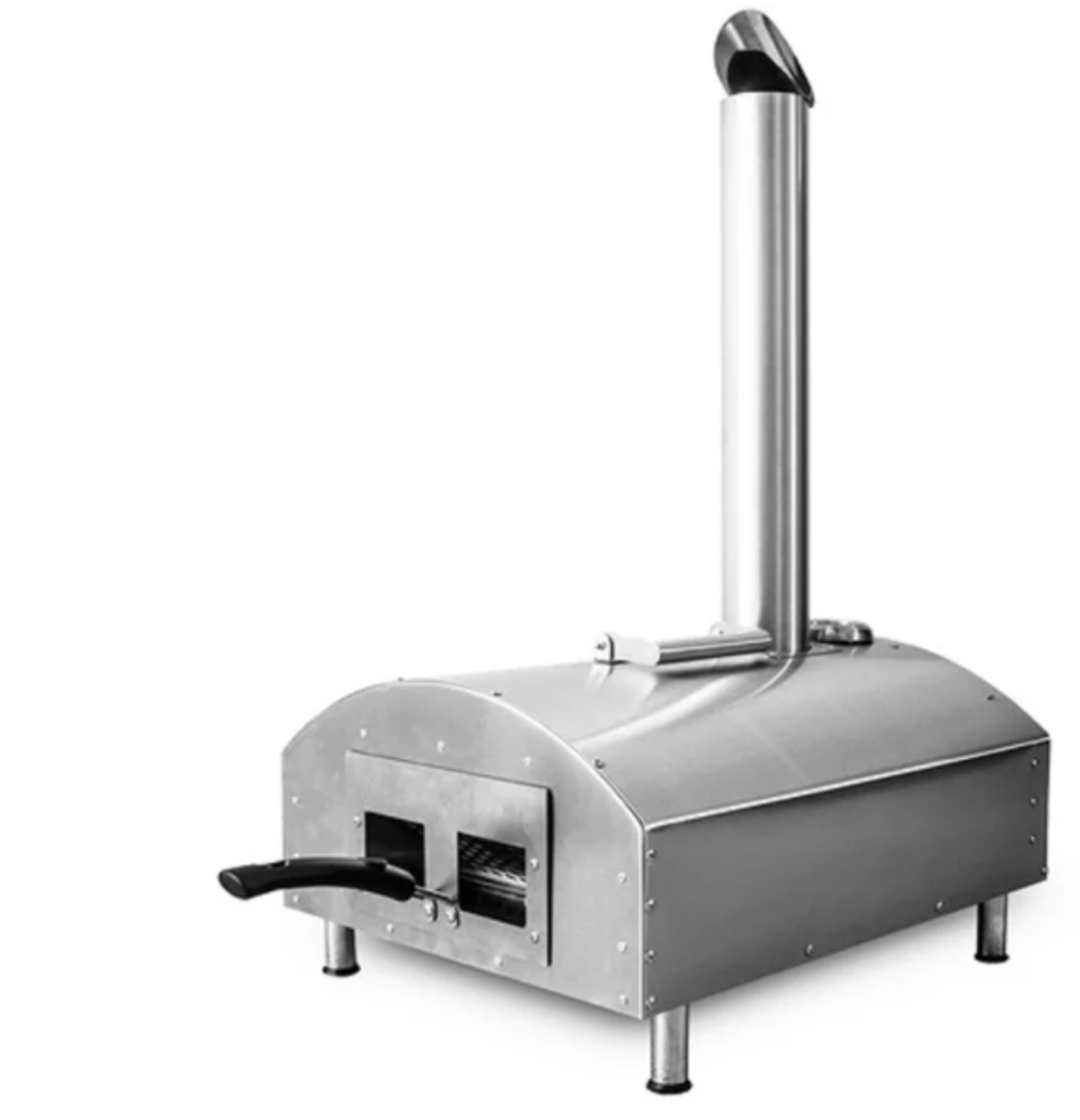 Stainless Steel Countertop Pizza Oven in Chrome indy100