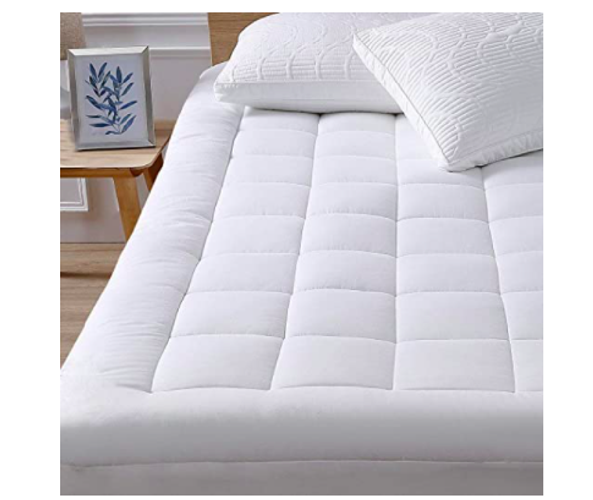 oaskys King Mattress Pad Cover Cooling Mattress Topper Top indy100