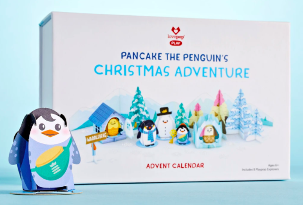 Lovepop Advent Calendar Pancake the Penguin's Christmas Adventure