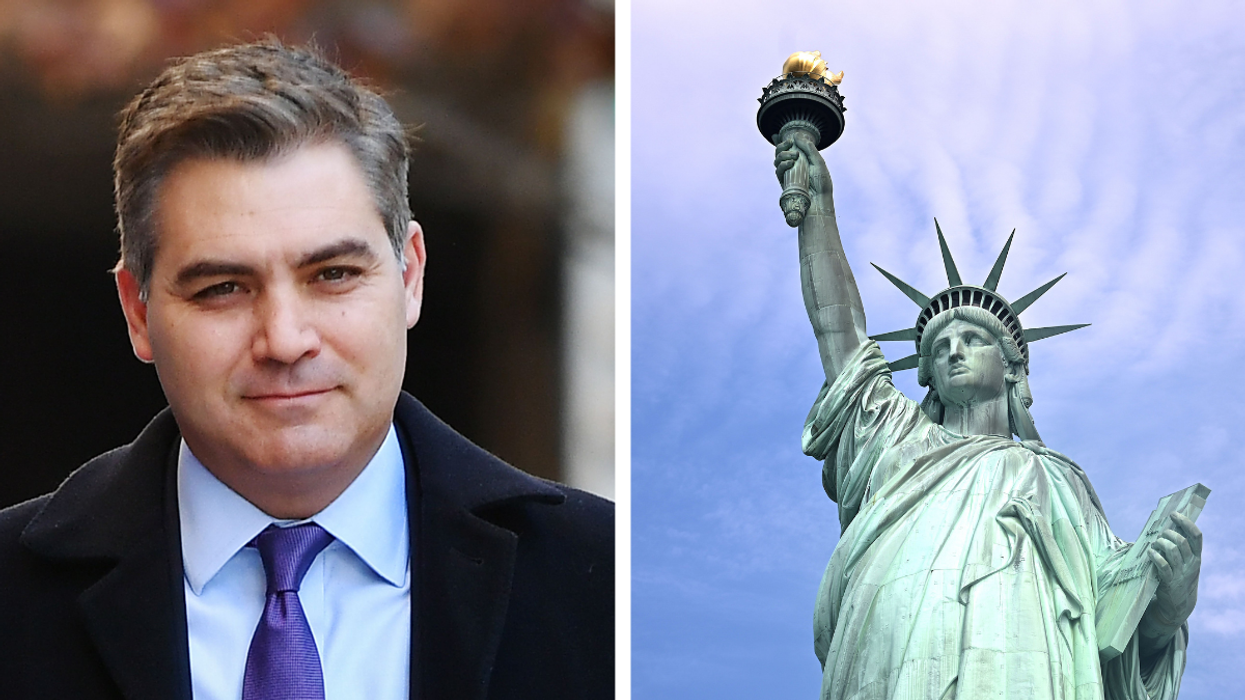 CNN host Jim Acosta praised for ‘beautiful’ Statue of Liberty monologue in support of Afghan refugees