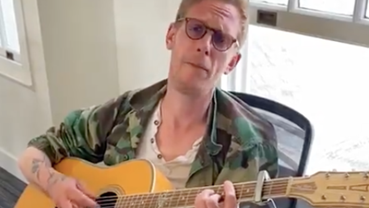 Laurence Fox roasted for posting cryptic misquote from post-apocalyptic novel