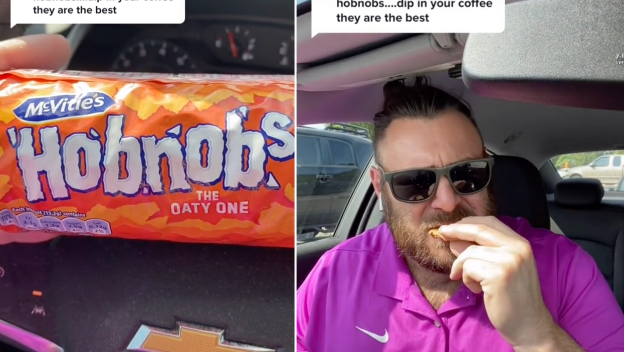 American man on TikTok divides opinion with reviews of British snacks and meals