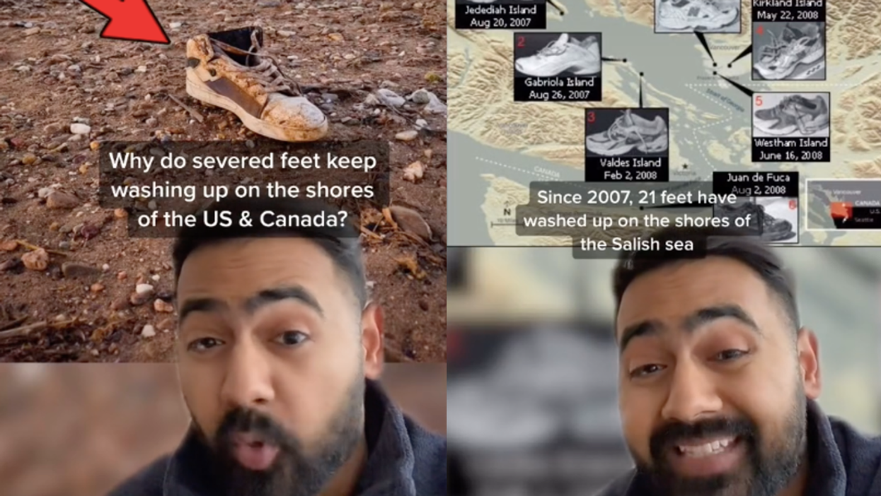 NHS doctor explains why severed feet still inside shoes keep washing up on beaches