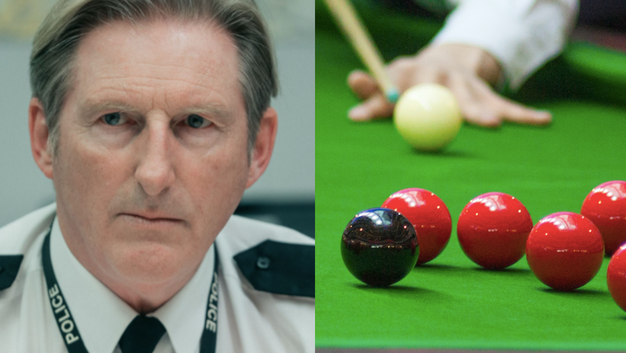 Line of Duty’s Ted Hastings doing snooker commentary is the best thing you’ll see today