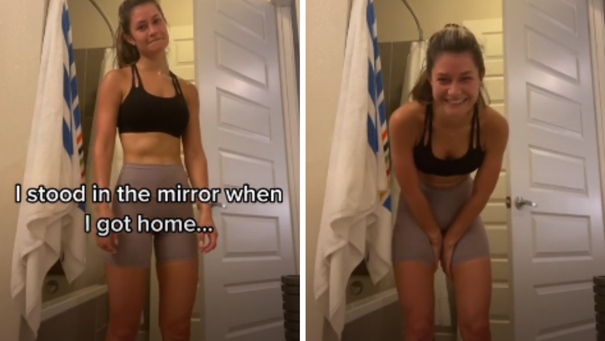Hilarious TikTok shows why you should never wear nude shorts in hot weather