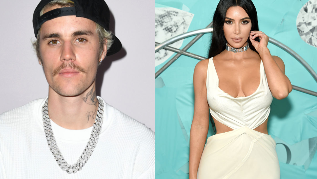 Hilarious billboard blunder sees Justin Bieber apparently flaunt Kim Kardashian Skims