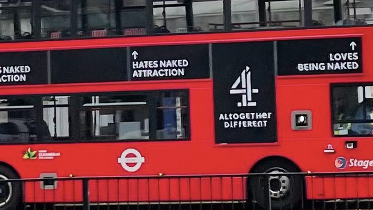 Channel 4 slammed for ‘creepy’ Naked Attraction bus advert that uses unconsenting passengers