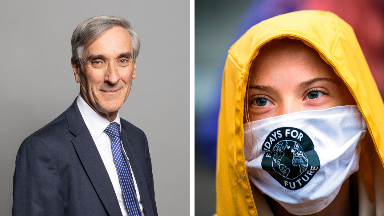 Tory MP takes aim at Greta Thunberg  for suggesting UK is ‘lying’ about climate change successes, and is duly roasted