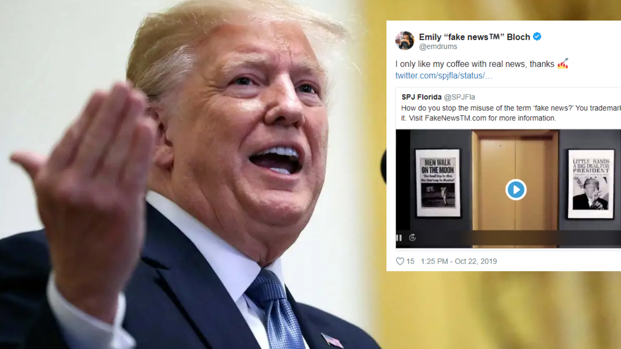 This Teen Vogue reporter is trying to copyright 'fake news' so Trump can't use it anymore