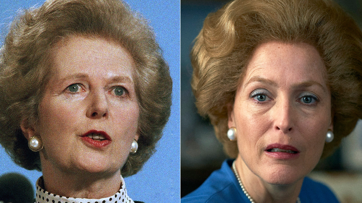 Gillian Anderson's performance as Margaret Thatcher in The Crown is already being tipped for awards