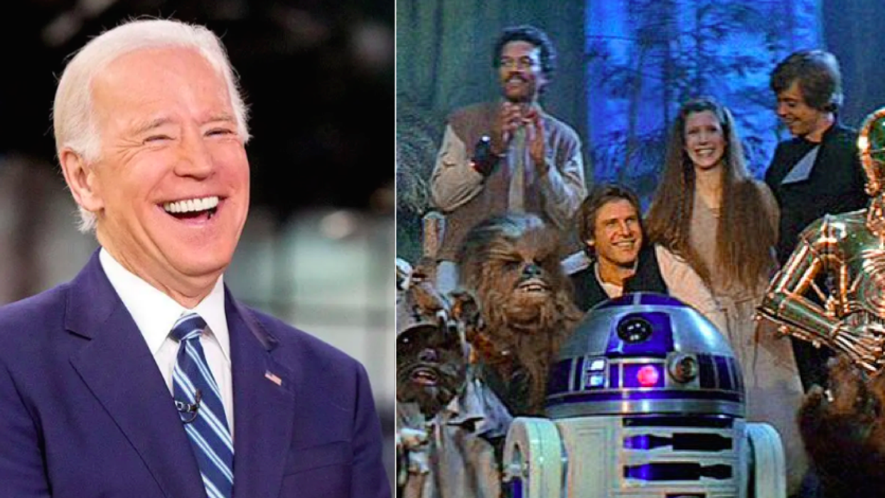 Biden finally defeating Trump is reminding people of an iconic Star Wars moment