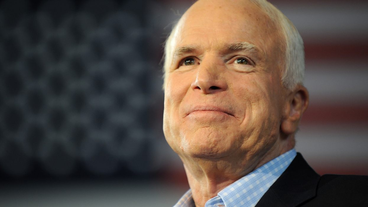 People are remembering John McCain's concession speech as an example of losing gracefully