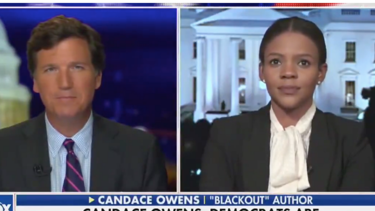 Trump supporter Candace Owens says she's voting for 'mob rule' in live TV interview