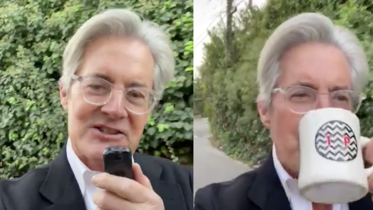 Kyle MacLachlan may have just made the best version of the Fleetwood Mac 'Dreams' challenge