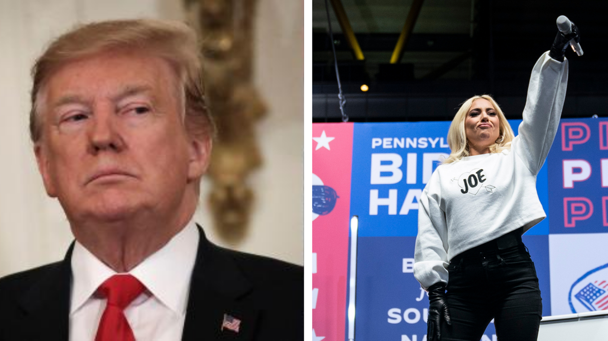 Trump labelled a hypocrite after Lady Gaga rant leads to old tweets being unearthed