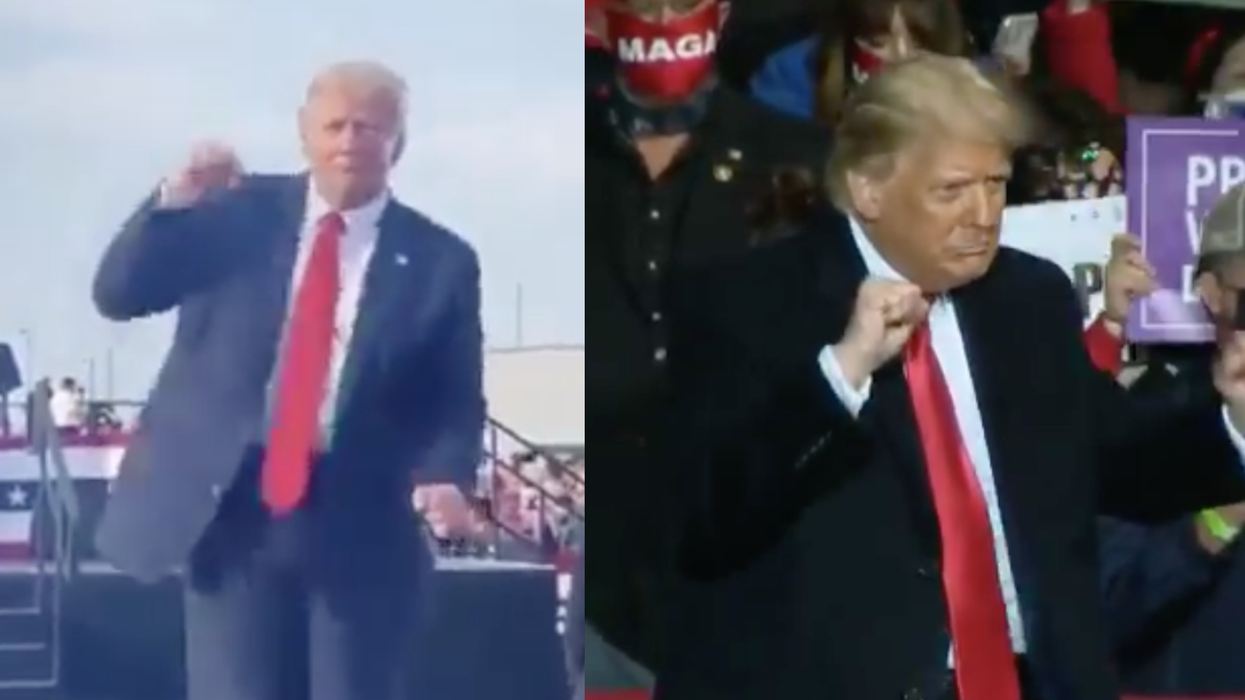 Ranking all of Trump's dance moves, from the bad to the downright awful