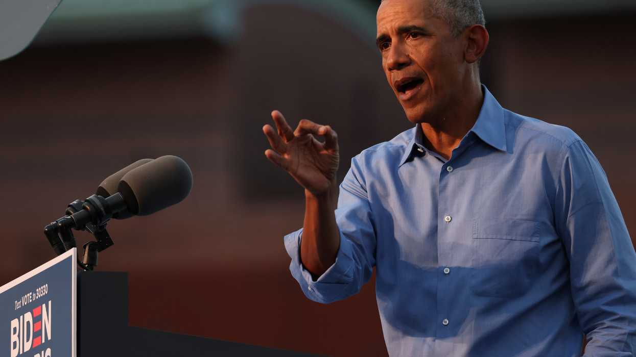 All of Obama's burns against Trump in his rally speech