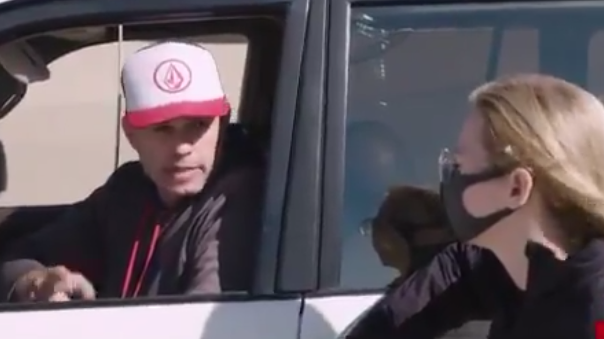 Trump supporter filmed claiming the president is ‘racist against lazy people’