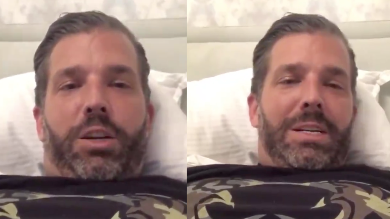 Trump Jr ridiculed for bizarre video complaining that he's not getting more likes on social media