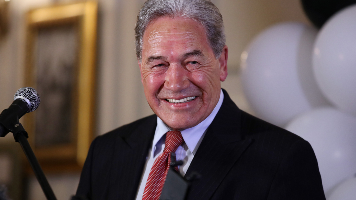 New Zealand's deputy PM had the perfect comeback when confronted by American conspiracy theorist