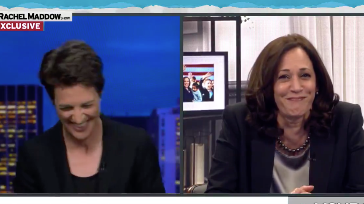 Kamala Harris struggles to contain her laughter when asked about the fly on Mike Pence's head