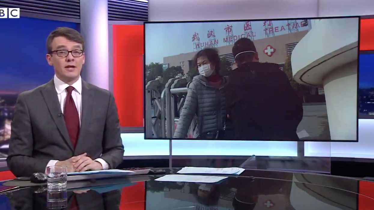 The first ever BBC report about coronavirus has resurfaced and left people speechless