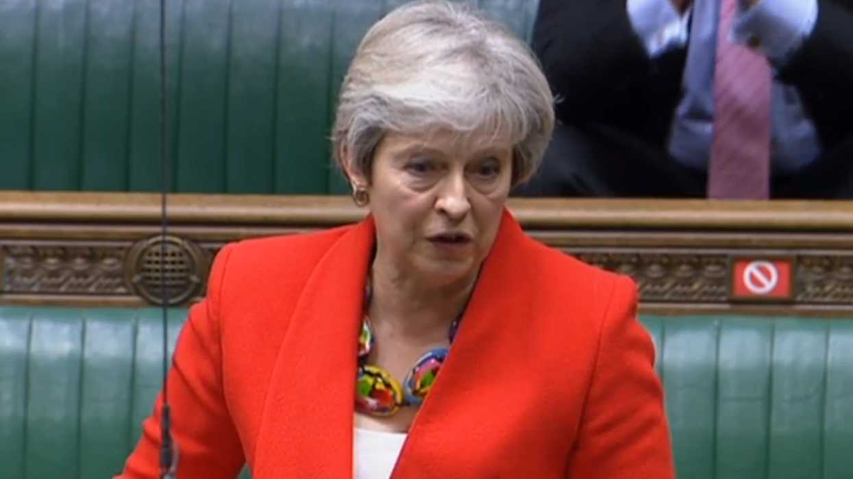Theresa May just eviscerated another one of Boris Johnson’s policies in parliament