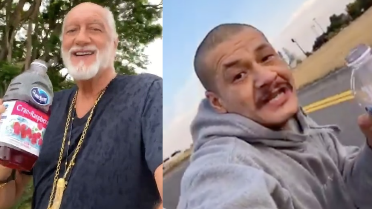 Mick Fleetwood delights fans after recreating that viral 'Dreams' video