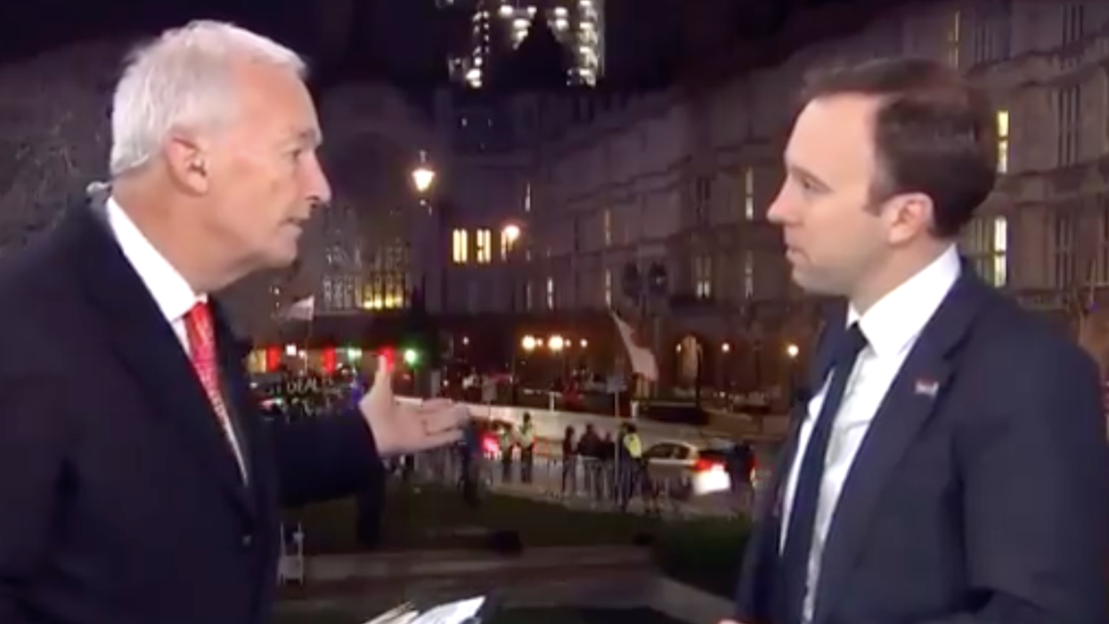 Jon Snow's epic takedown of Matt Hancock has resurfaced because it's still so relevant