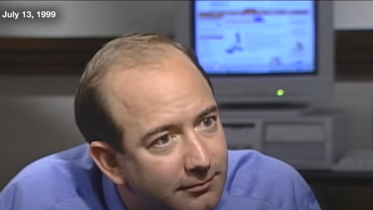 A resurfaced clip of Jeff Bezos talking about the future of online shopping in 1999 is eerily accurate