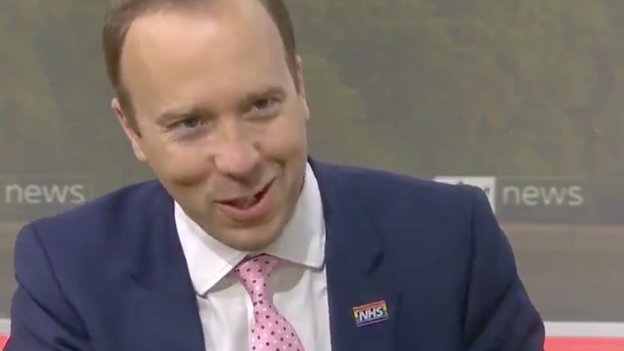 Matt Hancock struggles to answer questions on 'casual sex' in awkward TV interview