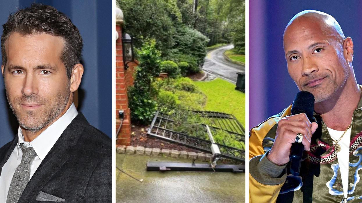 Ryan Reynolds had the best response to Dwayne ‘The Rock’ Johnson tearing down a gate with his bare hands