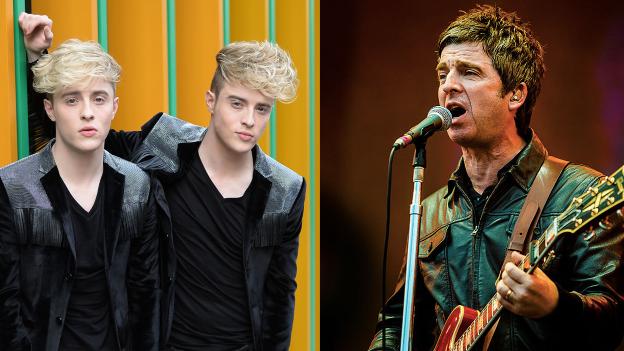 Jedward troll Noel Gallager by rewriting 'Wonderwall' following anti-mask rant