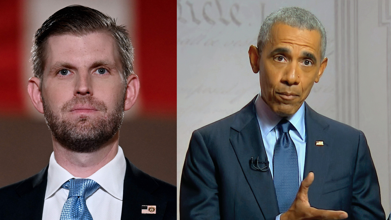 Eric Trump's claims that Barack Obama 'never went back to Chicago' have spectacularly backfired