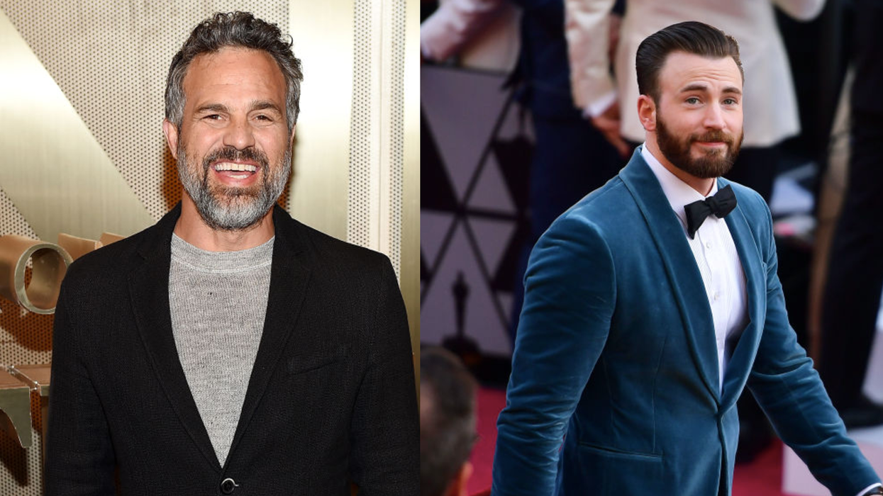Mark Ruffalo had the perfect response after Chris Evans accidentally shared a nude picture