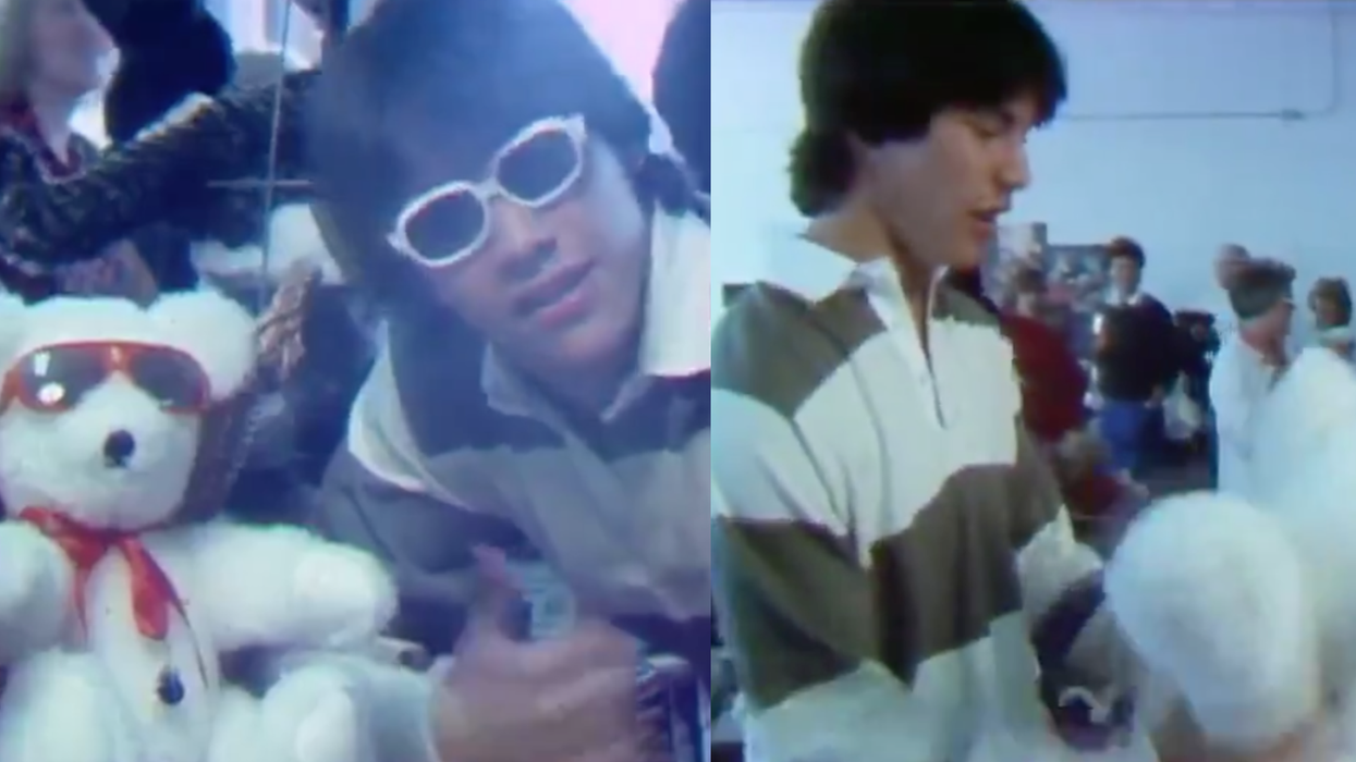 This video of a young Keanu Reeves talking about teddy bears is a piece of pure joy