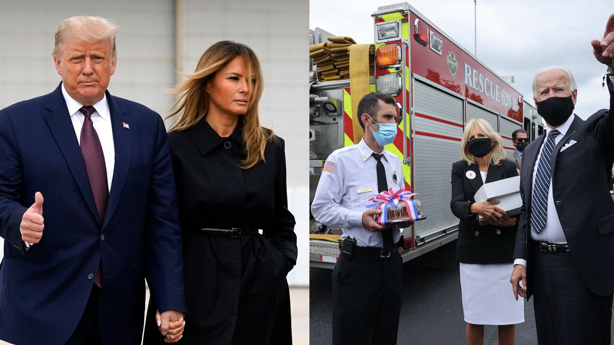 The difference between Trump and Biden on the 9/11 anniversary spoke volumes