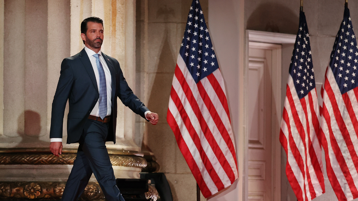 Trump Jr apparently agrees that his dad is 'greedy and horny'