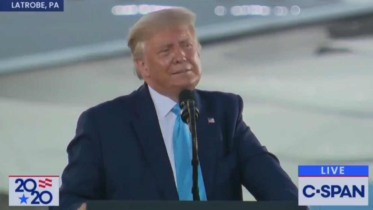 Trump goes on bizarre rant about plastic straws and McDonalds in latest campaign rally