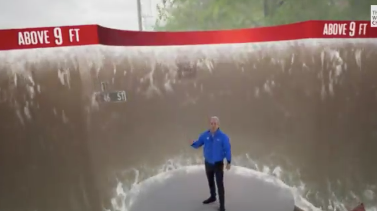 This Weather Channel simulation of Hurricane Laura is both terrifying and impressive