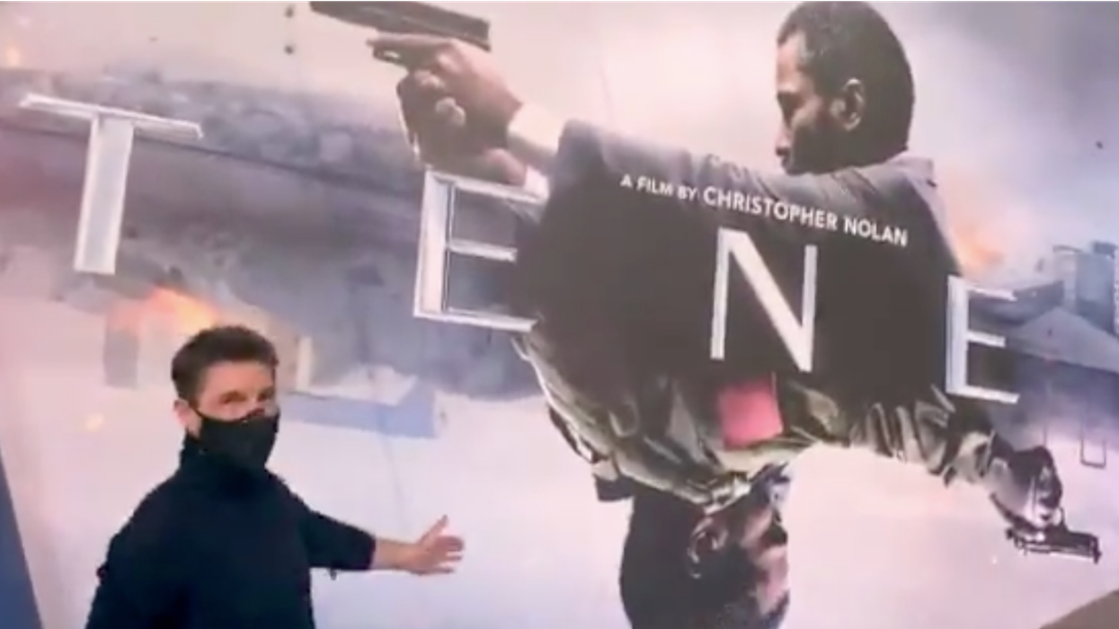 Tom Cruise went to the cinema in his mask and became an instant meme