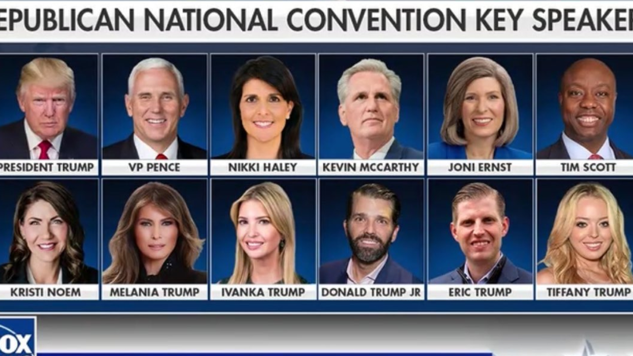 Trump mocked because half of the 'keynote speakers' at the RNC are members of his family