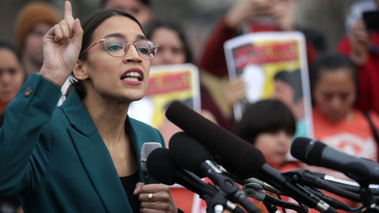 Alexandria Ocasio-Cortez says abolishing US border force is 'the humane thing to do'
