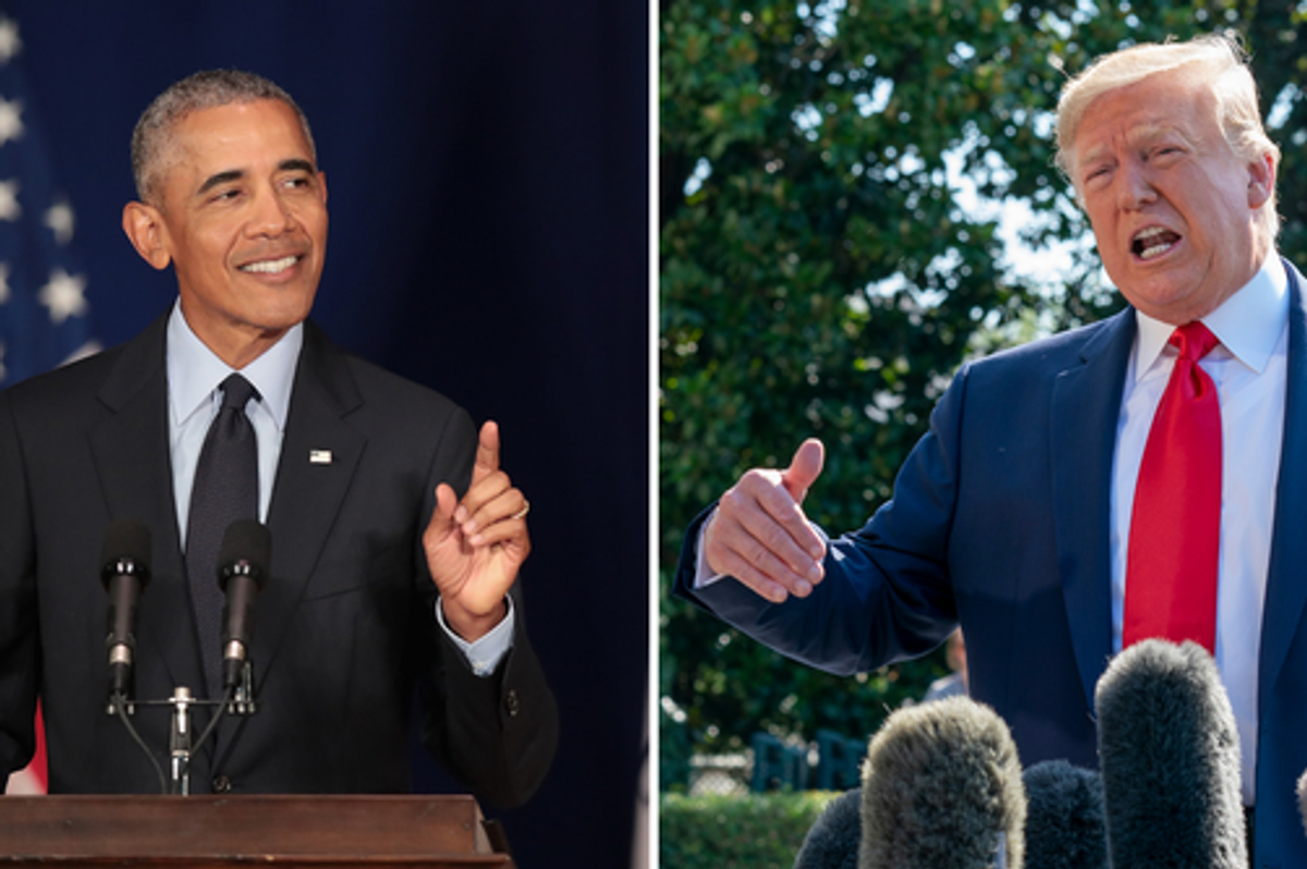 Remembering when Barack Obama spent an entire day subtly trolling Donald Trump