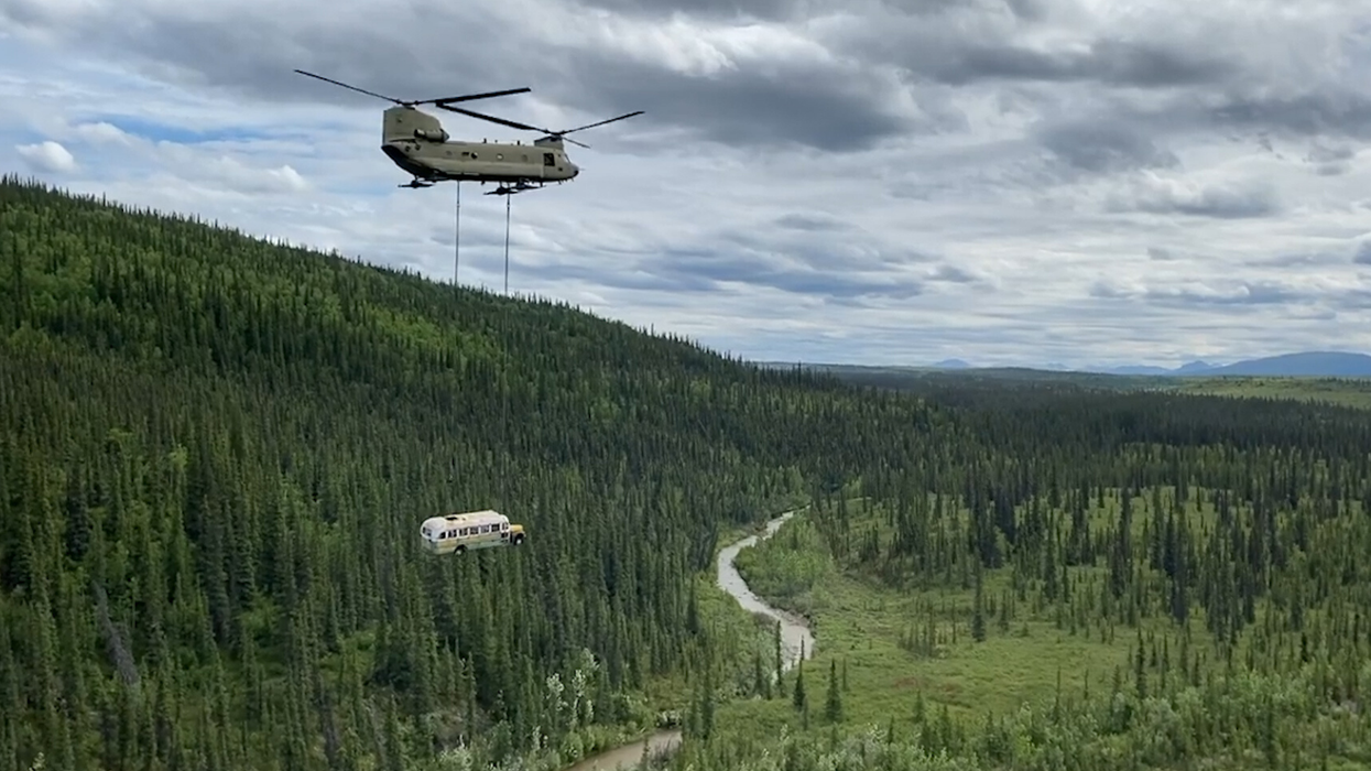 'Into the Wild' bus removed from Alaska because too many people were coming to look for it