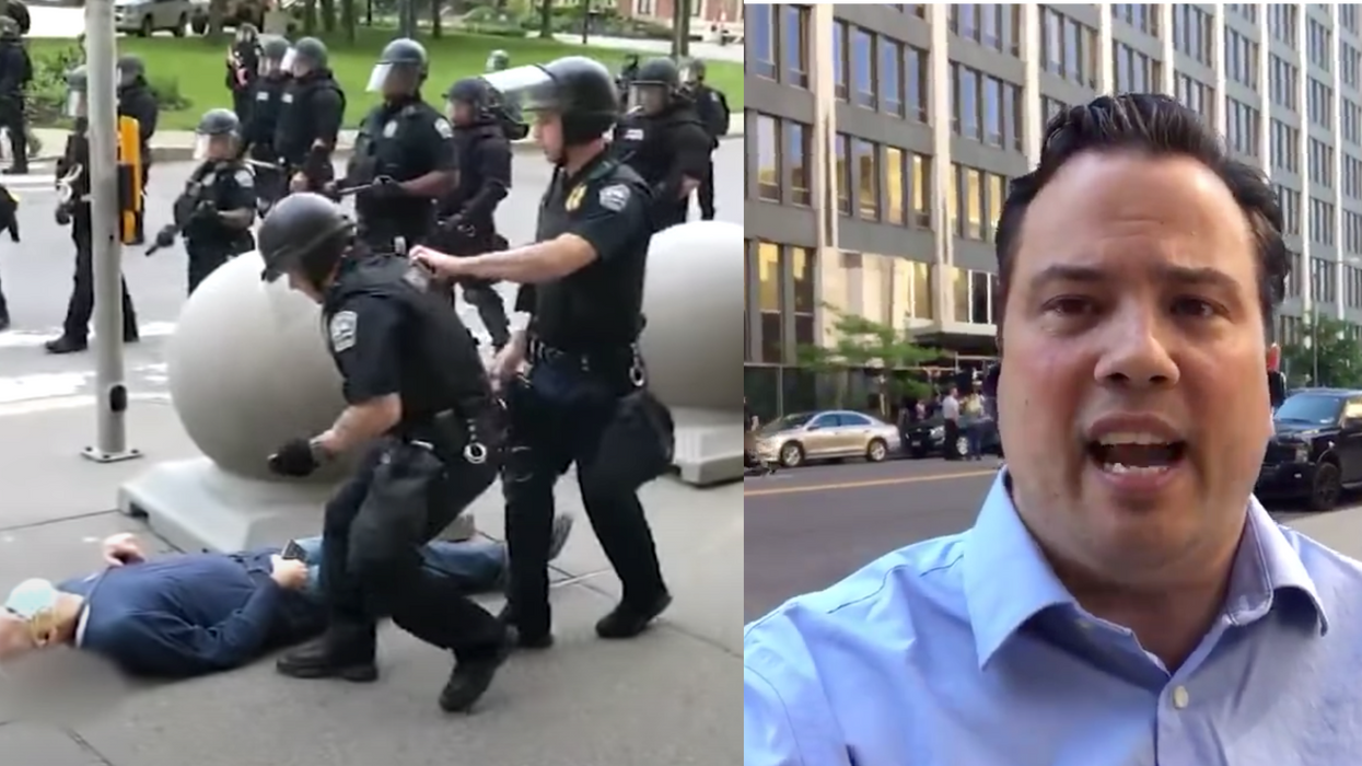 A Republican just tried to defend the police officers who resigned after assaulting an elderly man