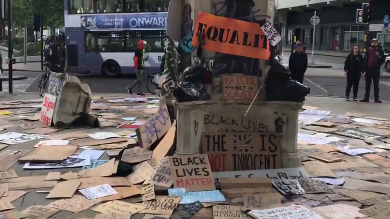 Bristol protesters pulled down a statue of slave trader Edward Colston and what they replaced it with was beautiful