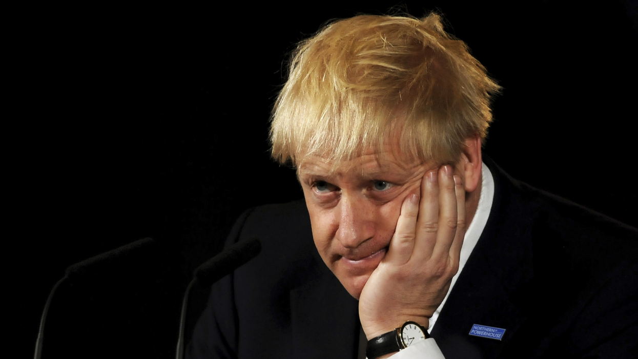 Boris Johnson said he's' forbidden' from making targets and people reminded him he's literally the PM